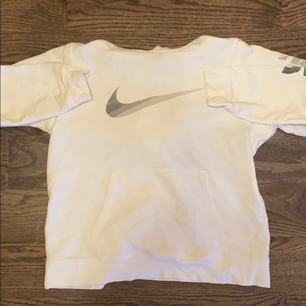 Men’s LG White Nike Hoodie.